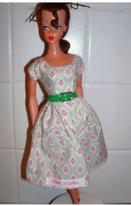 Lalka in dress marked Little